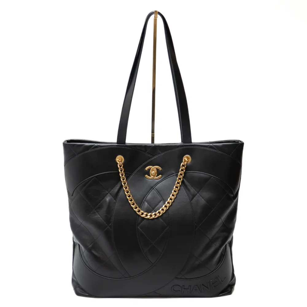 Luxury Mood_ CHANEL_ Club monaco tote nera oro_ 005