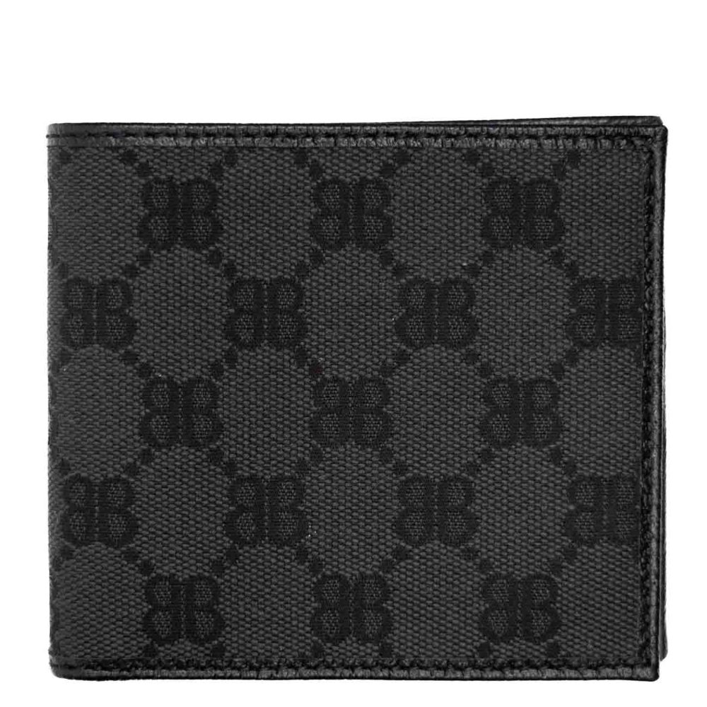 Luxury Mood_ GUCCI X BALENCIAGA_ Portafoglio bi fold tessuto_ 01