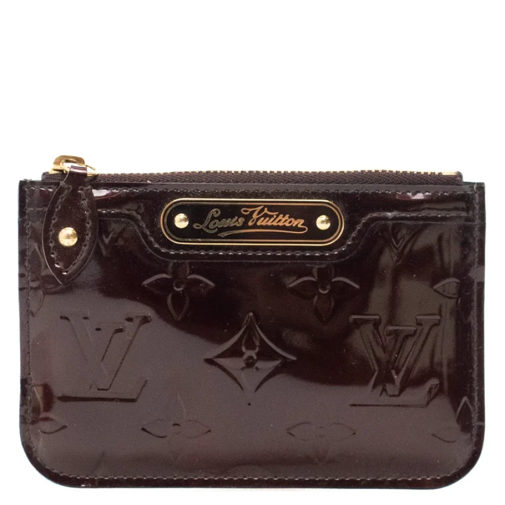 Luxury Mood_ LOUIS VUITTON_ Pochette portachiavi cles verniciata amarante_ 001