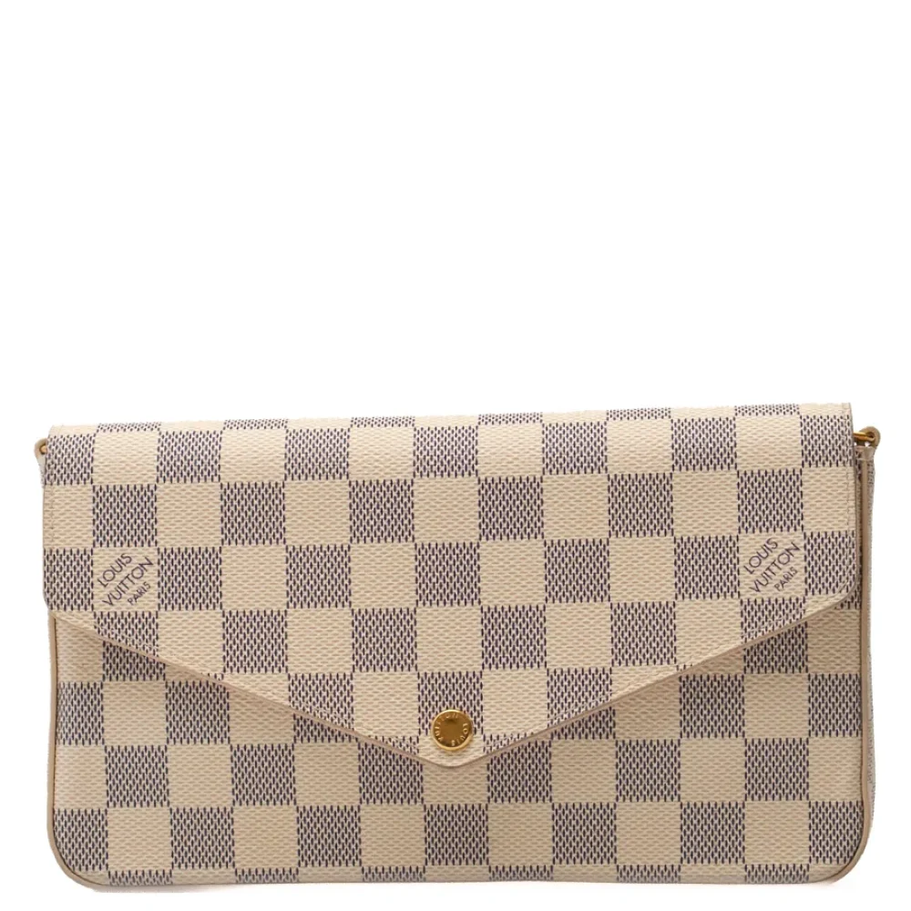 Luxury Mood_ VUITTON_ Pochette felicie damier azur e rosa ballerina_ 001